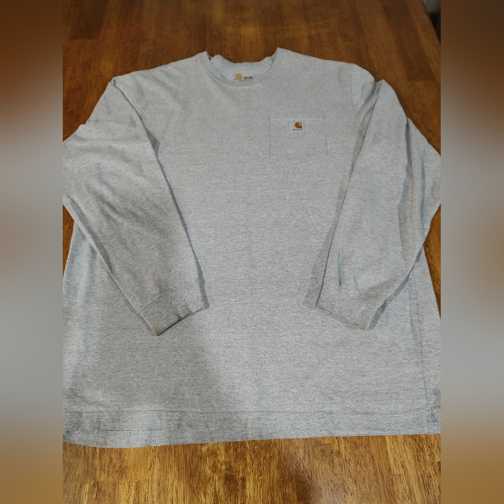 Carhartt 2XL tall t-shirts long sleeve loose fit